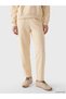 Özmarka New Season Beige Women's Sweatpants with Elastic Waist - 2