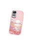 Redmi Note 12 Pro 4g Compatible Shock Absorbing Camera Protected Pink Silicone Case Sunrise at Sea - 3
