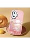 Poco F7 Compatible Shock Absorbent Camera Protected Pink Silicone Case Sunrise at Sea - 2