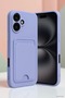 Spt-Gld Newface iPhone 16 Case Silicone with Kelvin Business Card Holder - (95724) Dark Green - 2