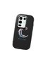 Infinix Note 50/Note 50 Pro Compatible Shock-Absorbing Camera Protected Black Silicone Case Moon and Star Pattern - 3