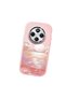Pink Silicone Case Compatible with Redmi 14C 4G/5G Shock Absorption Camera Protection Sun Rise at Sea - 3