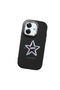 Realme Note 60/60X Compatible Shock-Absorbing Camera Protected Black Silicone Case Star Pattern - 3