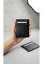 Thin Leather Card Holder Black - 3