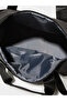 Black Grid Pattern Gym Bag - 4