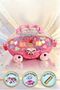 Princess Makeup Trolley - 19+ Piece Kids Makeup and Beauty Set with Cart and Wheels - 4