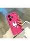 Redmi 13/13X Compatible Pink Red Silicone Cherry Kitty Pattern Case Shockproof Camera Protection - 4