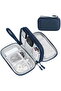 Miroddi Travel Cable Organizer,Double Layered Waterproof Electronics Storage Bag with Zipper