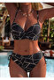مجموعة بيكيني Underwire باللون الأسود - 2