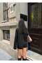 Women's Stand Collar Buttoned Short Jacket - 7