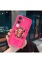 For Vivo Y31/Y21D Compatible Pink Red Silicone Lion King and Butterfly Pattern Case Shockproof Camera Protection - 3