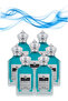 7 قطع عطر أزرق 100 مل