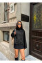 Women's Stand Collar Buttoned Short Jacket - 5