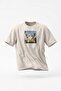 Freedom Printed - Premium Fabric Oversize Men's Short Sleeve T-Shirt Beige