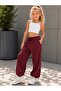 Girls' Sweatpants 3 Threaded Loose Fit Elastic Cuff Pockets Casual Sports Pants