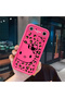 Tecno Pova Slim Compatible Pink Red Silicone Leopard Pattern Kitty Case Shockproof Camera Protection - 3