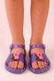 Cute Koala Figured Children's Sandals and Slippers with Back Strap and Light Sole