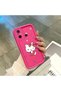 Redmi 12C Compatible Pink Red Silicone Cherry Kitty Pattern Case Shockproof Camera Protection - 4