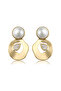Pearl Dangle Earrings - 4