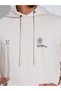 Front and Back Graphic Print Oversize Fit Hoodie - 4