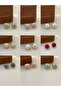 Embellished Stud Earrings - 3