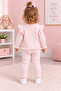 Pink Striped Baby Set - 3