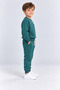 Boys' Sweatshirt with Pockets and Jogger Sweatpants 2-Piece Set Daily Comfortable Children's Sweatpants Set Ak125 - 4