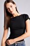 Fitted Crew Neck Short Sleeve T-Shirt H8076Ax26Sm - 2