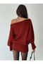 Rochie, bordo - L - 2