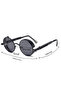 Round Black Sunglasses - 6