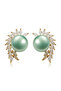 Faux Pearl Stud Earrings - 4