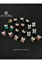 Embellished Stud Earrings - 2