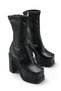 Siri Pia Women's High Heeled Boots 00122060 Black - 3