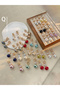 Embellished Dangle Earrings - 2