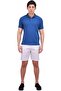 Men's Waffle Solid Polo - S, Blue010132539601 - 2