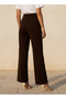 Smart Full Length Ponte Wide Leg Pants - 4