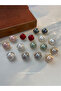 Embellished Stud Earrings - 2