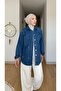Women's Stone-Washed Denim Shirt