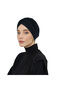 عمامة رأس سوداء مطوية - 2