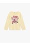 Cotton Long Sleeve Crew Neck Printed T-Shirt
