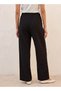 Basics Flexi Waist Pleated Soft Touch Trousers - 3