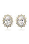 Embellished Stud Earrings - 5