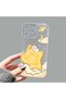 iPhone 14 Pro Max Compatible Transparent Silicone Case Starry Sky Cute Rabbit Pattern Camera Protected Anti-Shock