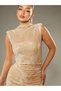 Rochie maxi, bej - M - 5