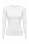 Women's 2-Piece Black and White Crew Neck Bodysuit - 8