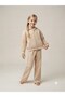 Girl's Oversize 100% Cotton Front Zipper Tracksuit 2-Piece Set