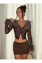suit, brown - XS - 6
