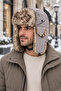 Unisex Pilot Beanie with Headphones, Fur-Lined Winter Hat - 5