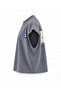 Force Training Printed Boxy Oversize Sleeveless Fitness T-Shirt - Anthracite - 3