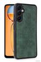 Spt-Gld Newface Galaxy A56 Case Aras Leather Cover - (125440) Dark Green
